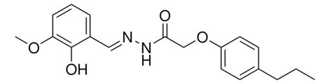 N Hydroxy Methoxybenzylidene Propylphenoxy Acetohydrazide