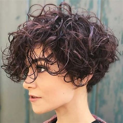 Short Curly Hair Trends 2020 Wavy Haircut