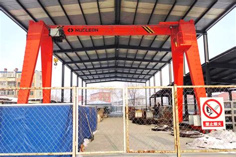 18 Years Single Girder Gantry Cranes Manufacturer In China Nucleon Crane