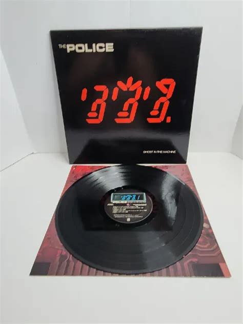 THE POLICE GHOST In The Machine 1981 LP Vinyle NEUF STERLING SP 3730