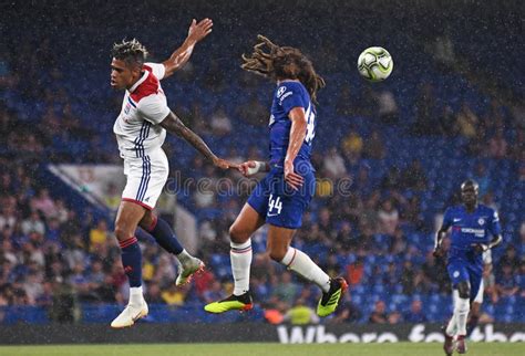 Mariano Diaz And Ethan Ampadu Editorial Stock Image Image Of English