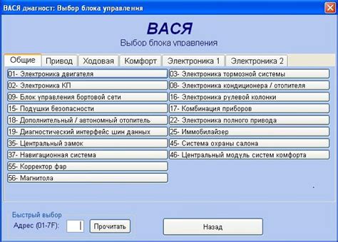 Скачать программу Вася Диагност 110 диагностика Vag Ремонт