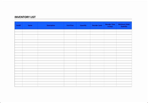 Inventory Tracking Template — db-excel.com