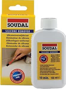 Soudal 102853 Dissolvant De Silicone Blanc 100 Ml Amazon Fr Bricolage