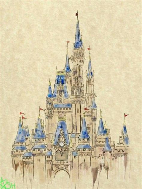 ~Disney~ ~Cinderella's Castle~ | Disney storybook, Disney images ...