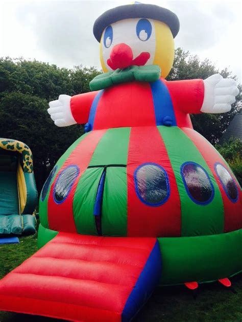 Clown Dome 15ft Bouncy Castle Hire In Pembrokeshire Milford Haven