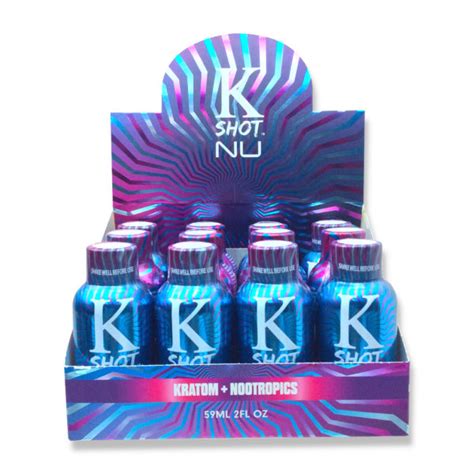 K Shot Nu Kratom Plus Nootropics