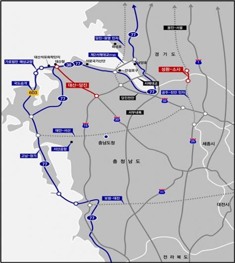 충남 대산 당진 고속도로 건설 2300억 늘려 재추진 세종방송