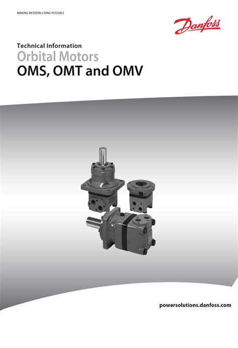 Oms Omt And Omv Orbital Motors Technical Sauer Danfoss Off