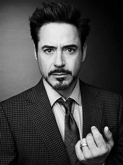 Robert Downey Jr Photoshoot Black And White