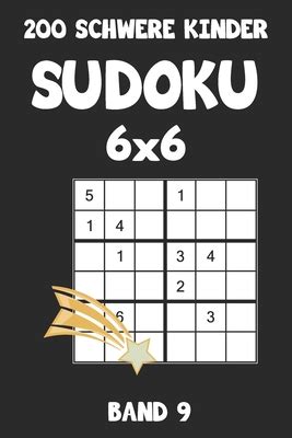 Schwere Kinder Sudoku X Band Sudoku Puzzle R Tselheft Mit L