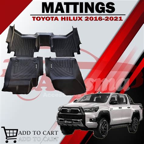 Toyota Hilux Conquest Revo Deep Dish Matting Hilux