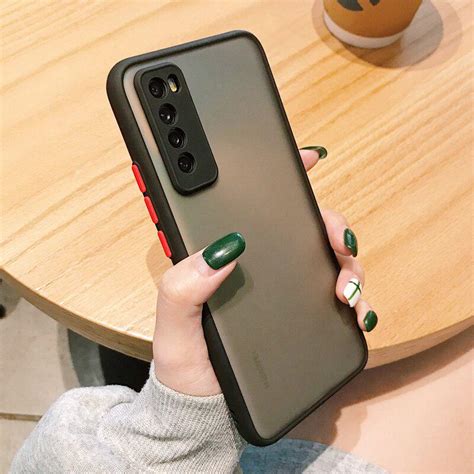 Funda de teléfono mate para Huawei P30 Lite P40 Pro P20 Mate 30 P 20