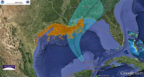 Tropical Storm Karen Building in Gulf of Mexico – SkyTruth