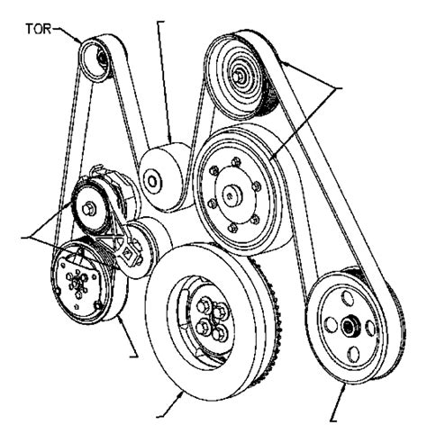 2023 Ram 2500 Serpentine Belt Diagram