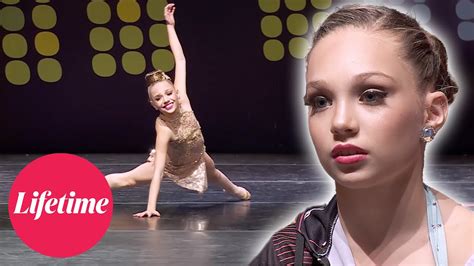 Dance Moms Maddie Is Not Happy S4 Flashback Lifetime Youtube