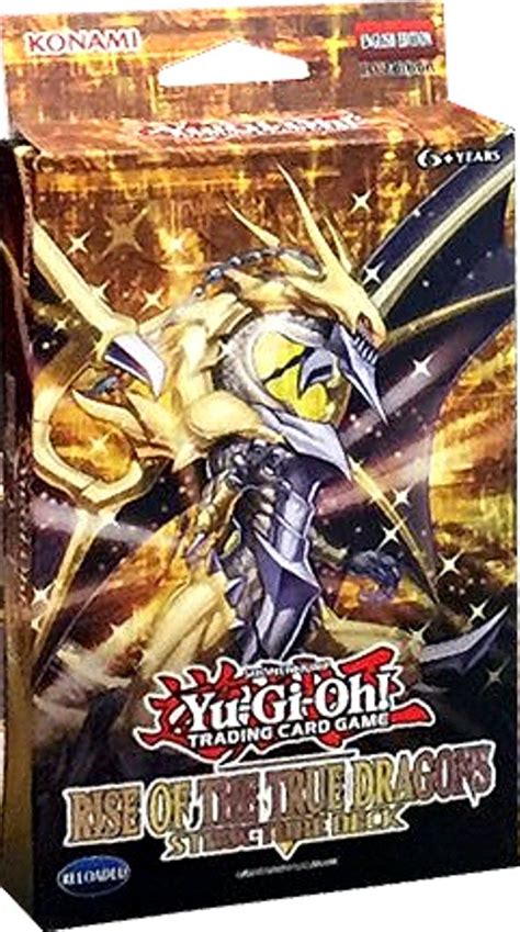 Konami Yu Gi Oh Rise Of The True Dragons Structure Deck Sealed Deck