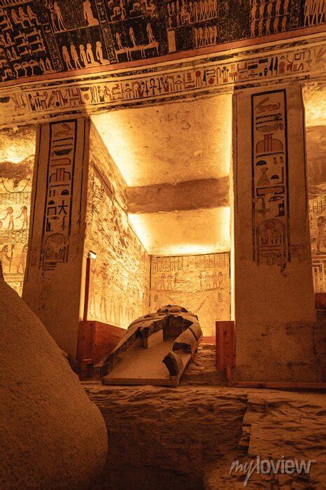 Tomb Of Ramses Iv In Valley Of The Kings Egypt Wall Stickers Tour