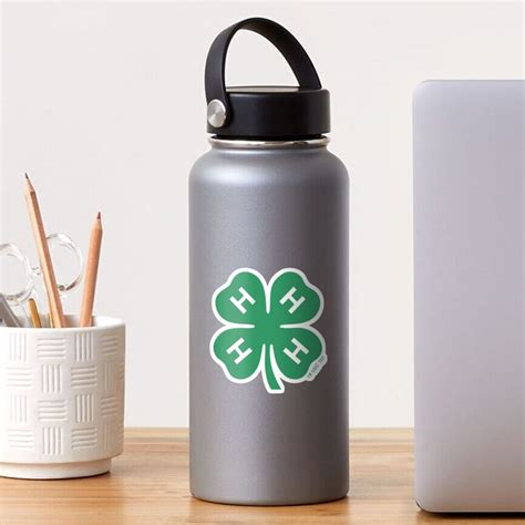 "4-H Clover Logo" Sticker for Sale by ericankelly | Redbubble