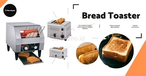 Toaster Alat Pemanggang Roti Mesin Panggangan Roti Tawar