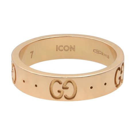 Gucci Icon 18k Rose Gold Ladies Ring For Sale At 1stdibs Gucci Ring