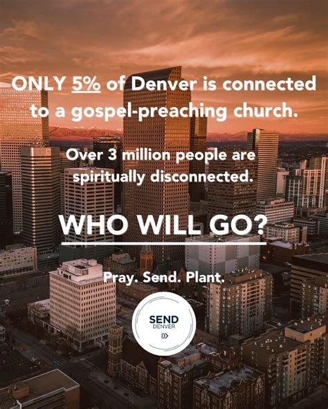 Send Denver - 📍 WHY DENVER? 📍 Did you know that only 5% of Denver’s