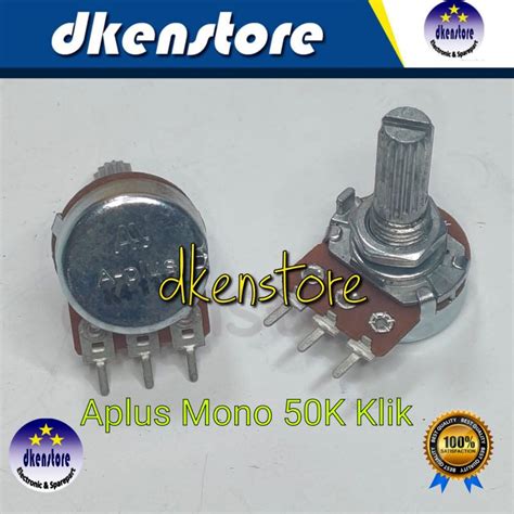 Jual Potensio Mono Aplus K Klik Shopee Indonesia