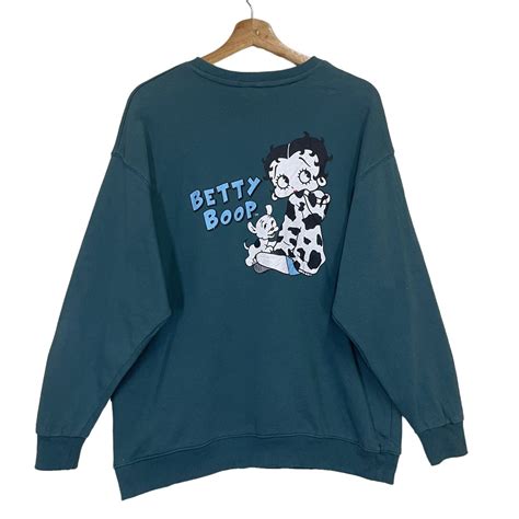 Pick Vintage Denifits X Betty Boop Crewneck Sweatshirt Beety Boop