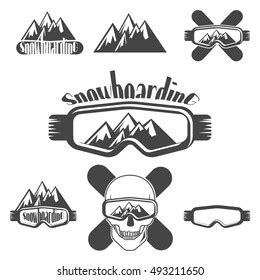 Skull Snowboard Images Stock Photos D Objects Vectors