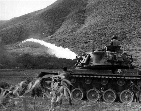 베트남전 당시의 미군 M 67 지포 화염 방사 전차 Vietnam War U S Army M 67 Zippo Flame