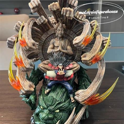 35cm Naruto Ten Year Hokage Senju Hashirama Fairly Mode Copy Resin