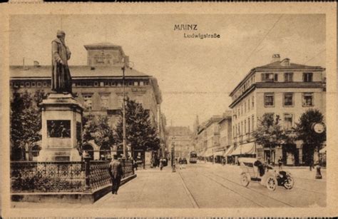 Ansichtskarte Postkarte Mainz Am Rhein Ludwigstra E Akpool De