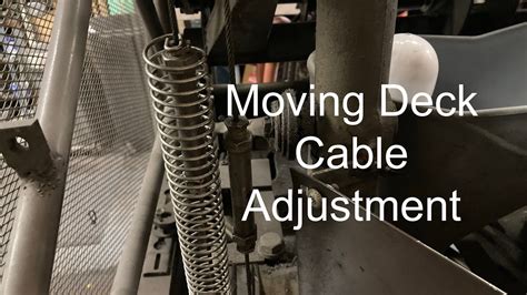 Moving Deck Cable 20 Brunswick Pinsetter Adjustment YouTube