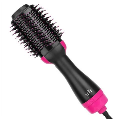 Hot Hair Brush 4 In 1 Hair Dryer Volumizer Brush Dryer Comb For Straightening Curling Drying 1