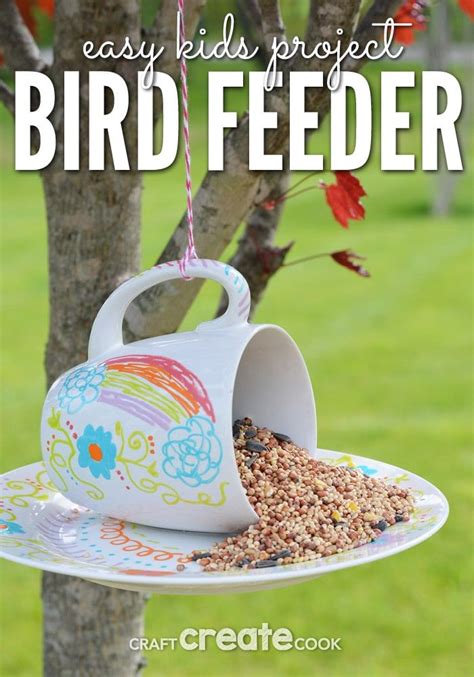 Coffee Mug Bird Feeders Bird Feeders For Kids To Make Bird Feeder