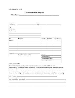 Fillable Online Purchase Order Form Amazon Aws Fax Email Print