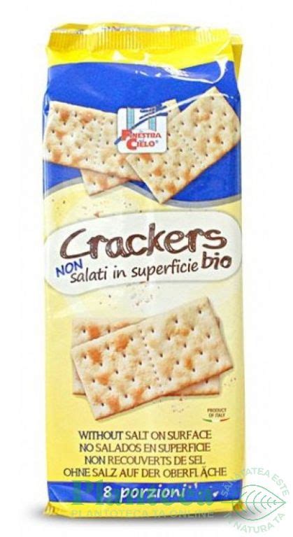 Crackers Grau Putin Sarati Eco 250g La Finestra Sul Cielo Pret 22 3