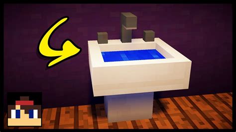 Minecraft How To Make A Working Sink MCPE No Mods Or Addons YouTube