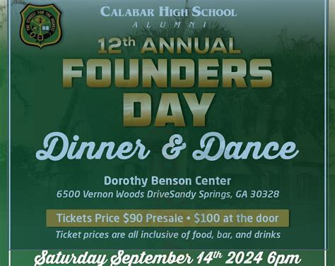 Calabar High School Th Annual Founder S Day Event