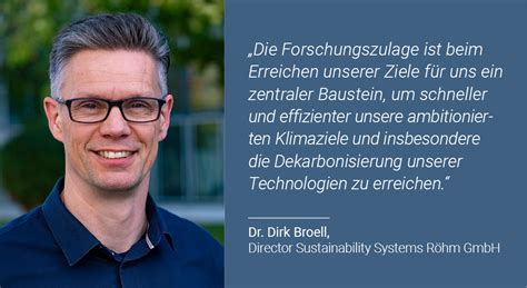 Drei Antworten Von Dr Dirk Broell Director Sustainability Systems