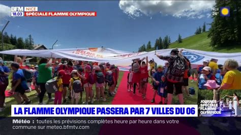 JO La Flamme Olympique Passera Par Sept Communes Des Alpes Maritimes