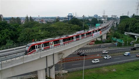 KAI Tambah Jumlah Perjalanan LRT Jabodebek Waktu Tunggu Jadi Lebih