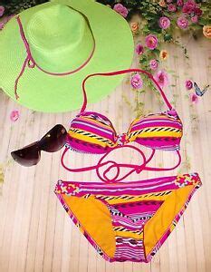 Women S Juniors Xhilaration Multicolored Tribal Print Two Piece Bikini