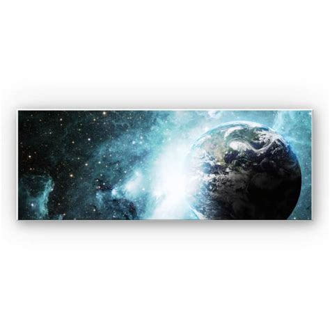 Tableau Forex Dans Une Lointaine Galaxie Tryptique Wall Art Fr