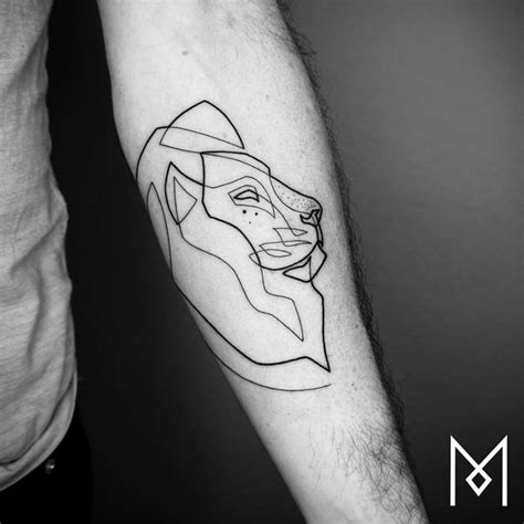 New Minimalistic Single Line Tattoos by Mo Ganji | Mo ganji, Line ...