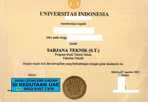 PROSEDUR LEGALISIR IJAZAH DI KEDUTAAN UAE