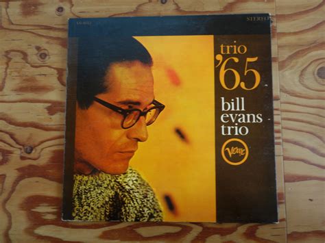 【やや傷や汚れあり】us Original Vangelder刻印 Rvg Bill Evans Trio 65 ビル・エヴァンス ピアノ