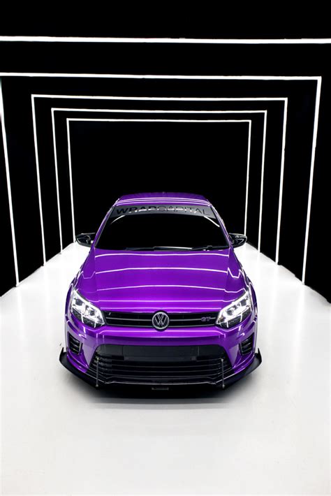 Vw Polo Candy Purple Wrap Capital