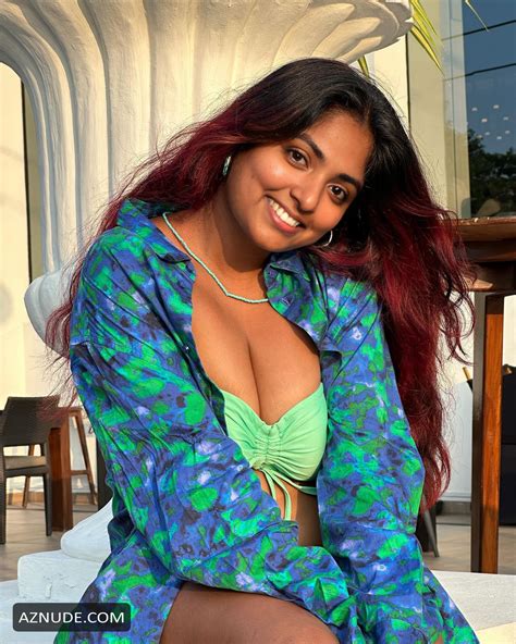 Keerthana Sugunasekar Seducing Green Bikini Shoot AZNude