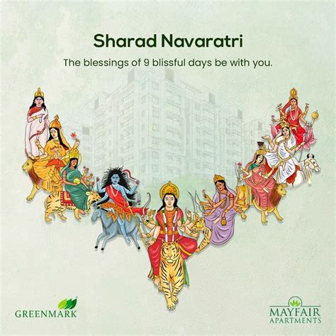 The Blessings Of 9 Blissful Days Be With You Sharad Navratri In 2023